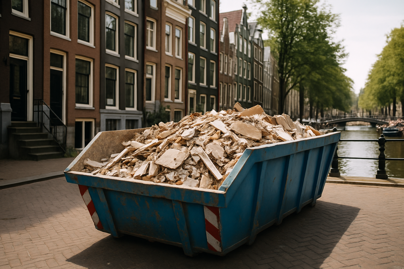 Welke container huur je in Amsterdam?